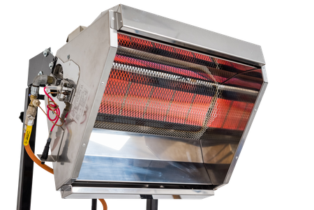 MOBILNE GAZOWE PROMIENNIKI PODCZERWIENI  TOP HEAT PMD8 - 13,5kW-16,1kW