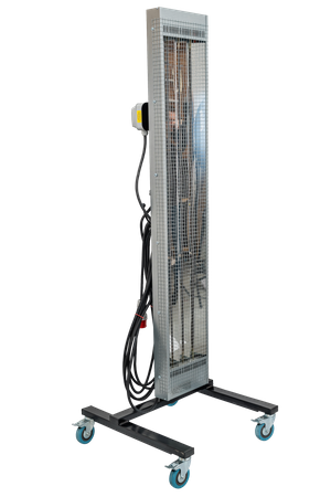 MOBILNE ELEKTRYCZNE PROMIENNIKI PODCZERWIENI TOP HEAT  ENERGOINFRA INDUSTRY EIR6000-6kW