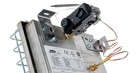 GAZOWY KATALITYCZNY PROMIENNIK  PODCZERWIENI  INFRACAT 12.60 Ex z Mxtrl - 3.0 - 1.8 kW