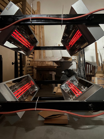 PROMIENNIK NA PODCZERWIEŃ PRZEMYSŁOWY ENERGOINFRA INDUSTRY EIR3000-3kW