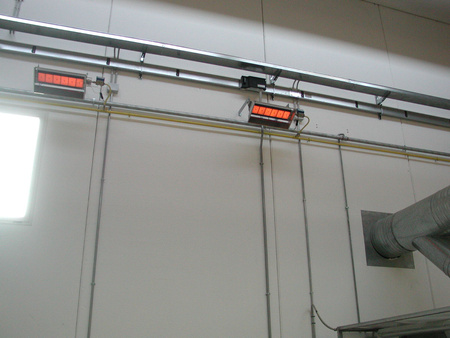 Promiennik gazowy ceramiczny TOP HEAT PC 16+16 ECO - 68,8 kW