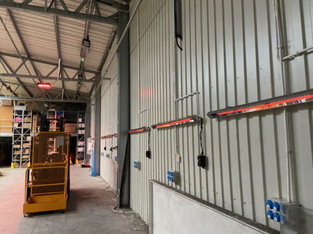 Elektryczny promiennik podczerwieni TOP HEAT  INFRA ULTRA POWER 6.0 - 6kW - ultra szybkie cieplo